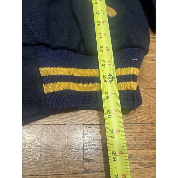 Northern Port Huron Band Varsity Letterman Jacket Michigan Wool With Medals - Picture 6 of 16